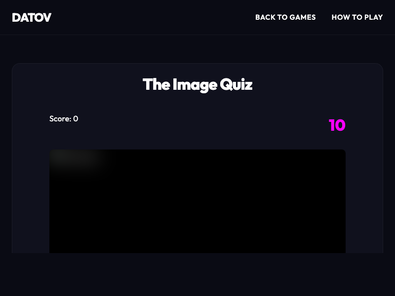 The Image Quiz